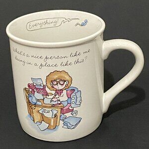 Vintage Hallmark Rim‎ Shots Secretary Mug